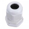 HellermannTyton NGM Series White Polyamide 66 Cable Gland M25 Thread, 13 mm min., 18 mm max., IP68 NGM25-WHT