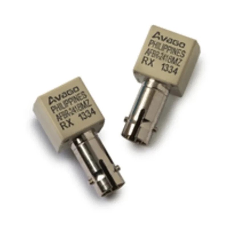 Broadcom Fibre Optic Receiver 50 MBd 865 nm Round ST Connector AFBR-2418MZ