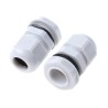 HellermannTyton Grey Polyamide 66 Cable Gland M20 Thread Size 10 mm Min, 14 mm Max, IP68 NGM20-GY