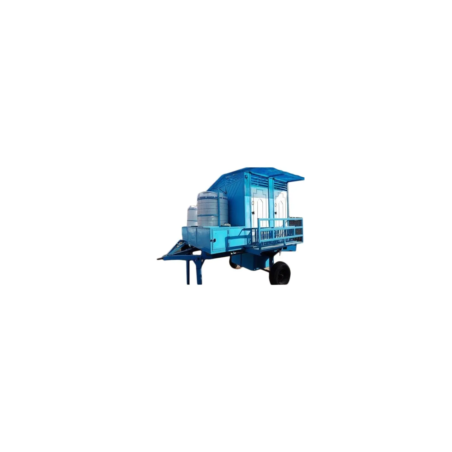 Buy Four Seated Mobile Toilet Trolley Tank Capacity 500L