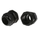 HellermannTyton NGM Series Black Polyamide 66 Cable Gland M63 Thread, 34 mm Min., 44 mm Max., IP68 NGM63-BLK