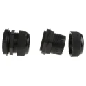 HellermannTyton NGM Series Black Polyamide 66 Cable Gland M63 Thread, 34 mm Min., 44 mm Max., IP68 NGM63-BLK