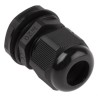 RS PRO NGM Series Black Polyamide 66 Cable Gland, M20 Thread, 6 mm to 12 mm Diameter, IP68 Rated NGM20S-BLK