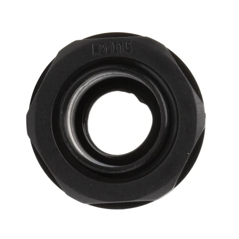 RS PRO NGM Series Black Polyamide 66 Cable Gland, M20 Thread, 6 mm to 12 mm Diameter, IP68 Rated NGM20S-BLK