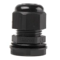 RS PRO NGM Series Black Polyamide 66 Cable Gland, M20 Thread, 6 mm to 12 mm Diameter, IP68 Rated NGM20S-BLK