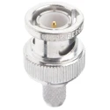 Rosenberger 75 Ω BNC Coaxial Connector Cable Male, Straight Body Crimp Termination 71S102-109N5