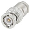 Rosenberger 50 Ω BNC Coaxial Connector Cable Male, Straight Body Clamp 51S106-006N5