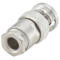 Rosenberger 50 Ω BNC Coaxial Connector Cable Male, Straight Body Clamp 51S106-006N5