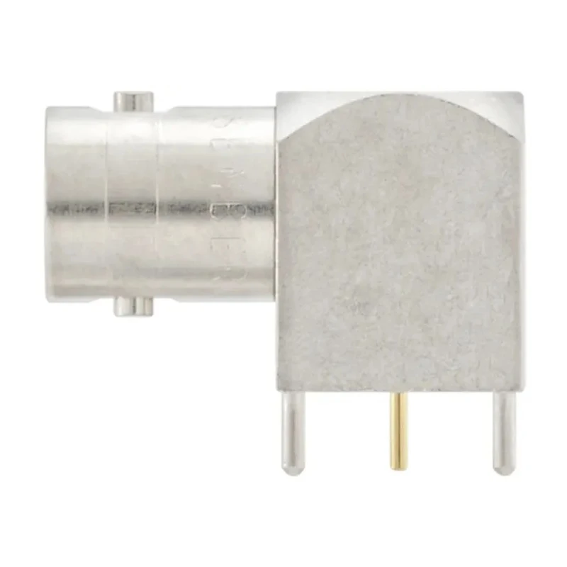 Rosenberger 51K201 Series Coaxial Connector PCB Female BNC, 50 Ω, Right Angle Body Solder 51K201-400N5