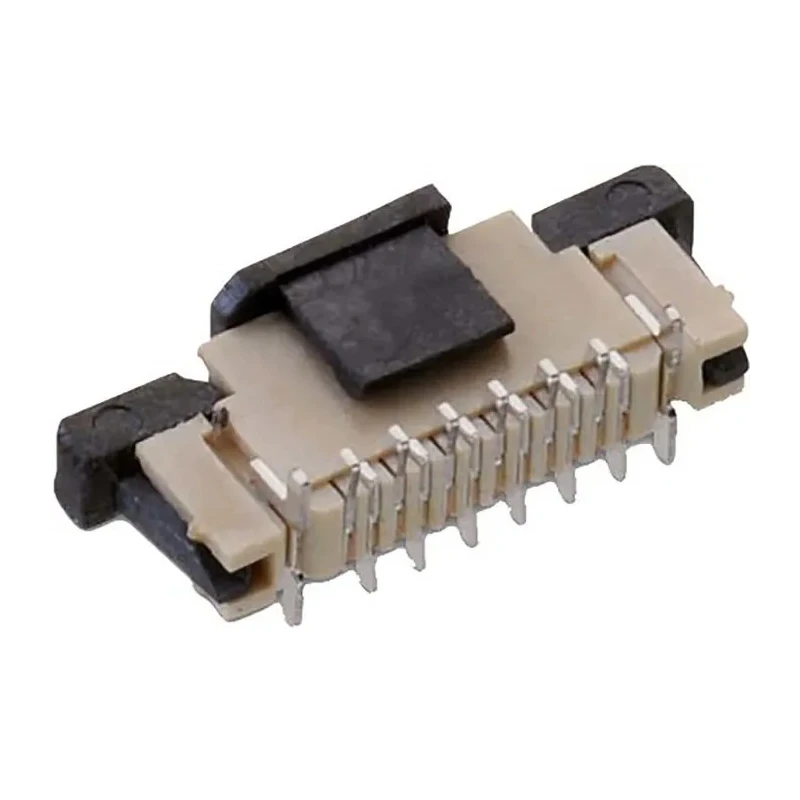 Wurth Elektronik 14 Way Vertical Male FPC Connector, Solder Termination, 0.5 mm Pitch, 50 V, 500 mA, ZIF 687314124422