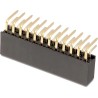 Wurth Elektronik WR-PHD Series Right Angle Through Hole PCB Socket, 8-Contact, 2 Row, 2.54 mm Pitch Solder 613008243121