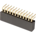 Wurth Elektronik Right Angle Through Hole PCB Socket 16-Contact 2 Row 2.54 mm Pitch 500V WR-PHD Series 613016243121