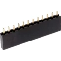 Wurth Elektronik WR-PHD Series Straight Through Hole PCB Socket, 4-Contact, 1 Row, 2.54 mm Pitch Solder 61300411821