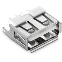 Wurth Elektronik Vertical Through Hole Female 1 Port USB Type A USB 2.0 Connector 2A 30V WR-COM 614004185023
