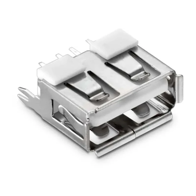 Wurth Elektronik Vertical Through Hole Female 1 Port USB Type A USB 2.0 Connector 2A 30V WR-COM 614004185023