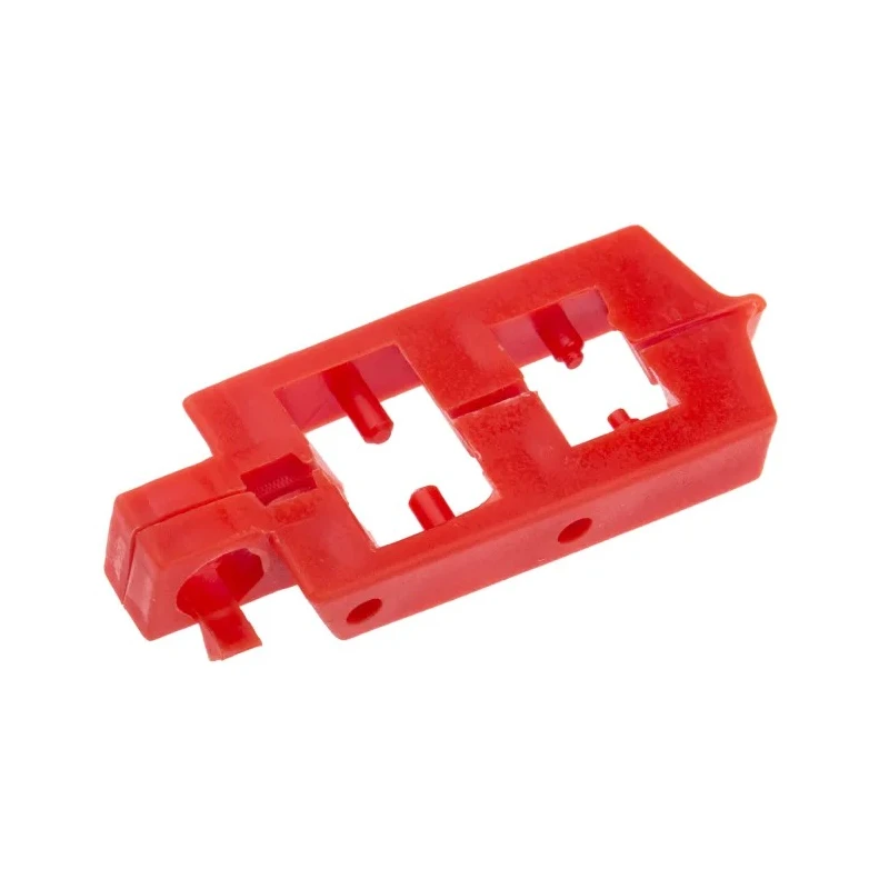 RS PRO Red 1-Lock Lockout Polypropylene Single-Pole Breaker Lockout 7 mm 818-8085