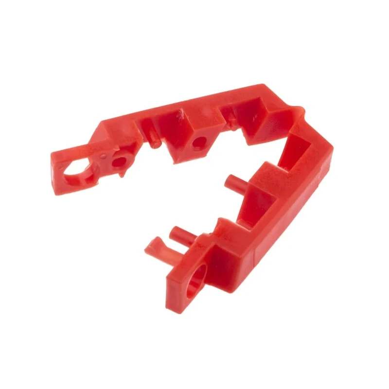 RS PRO Red 1-Lock Lockout Polypropylene Single-Pole Breaker Lockout 7 mm 818-8085
