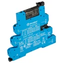 Finder 39 Series Electromechanical Interface Relay DIN Rail Mount 12V AC/DC Coil 6A SPDT Silver Alloy 39.61.0.012.0060