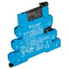Finder 39 Series Electromechanical Interface Relay DIN Rail Mount 12V AC/DC Coil 6A SPDT Silver Alloy 39.61.0.012.0060