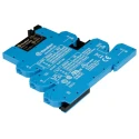 Finder 39 Series Electromechanical Interface Relay DIN Rail Mount 12V AC/DC Coil 6A SPDT Silver Alloy 39.61.0.012.0060