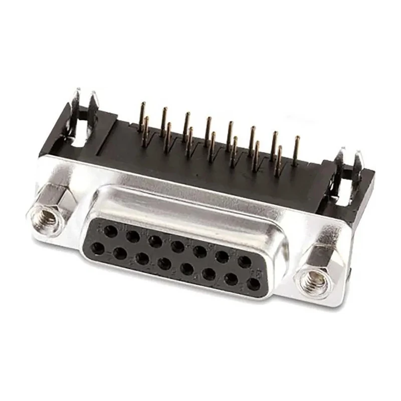 Wurth Elektronik WR 618 9 Way Angled 2.77 Pitch PCB D-Sub Connector with 4 to 40 Screw Lock 618009211821
