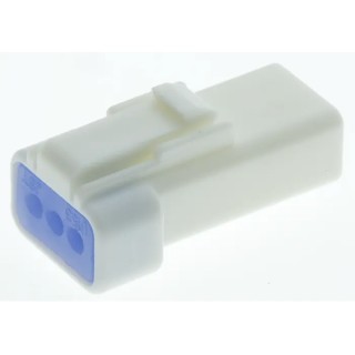 JST JWPF Male Connector Housing 2 mm Pitch 3 Way 1 Row Straight 03R-JWPF-VSLE-S