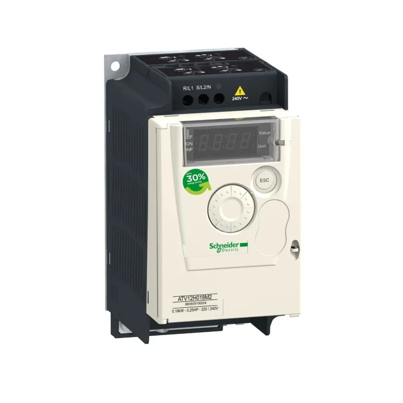 Schneider Electric Inverter Drive Altivar Series 370 W 1 Phase 120V 11.4 A ATV12H037F1
