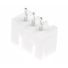 JST XH Series Straight Through Hole PCB Header 3 Contacts 2.5 mm Pitch 1 Row Shrouded B3B-XH-A(LF)(SN)