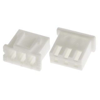 JST XHP Female Connector Housing 2.5 mm Pitch 3 Way 1 Row Straight XHP-3