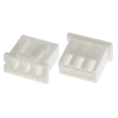 JST XHP Female Connector Housing 2.5 mm Pitch 3 Way 1 Row Straight XHP-3