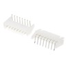 JST XH Series Right Angle Through Hole PCB Header Shrouded, 8 Contacts, 2.5 mm Pitch, 1 Row, 250V S8B-XH-A(LF)(SN)
