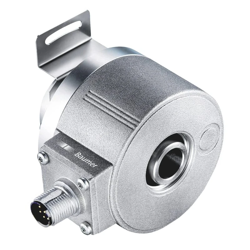 Baumer EIL580 Series Optical Incremental Encoder 30V dc, 1024 ppr, HTL/Push Pull Signal, Hollow Shaft 12 mm EIL580