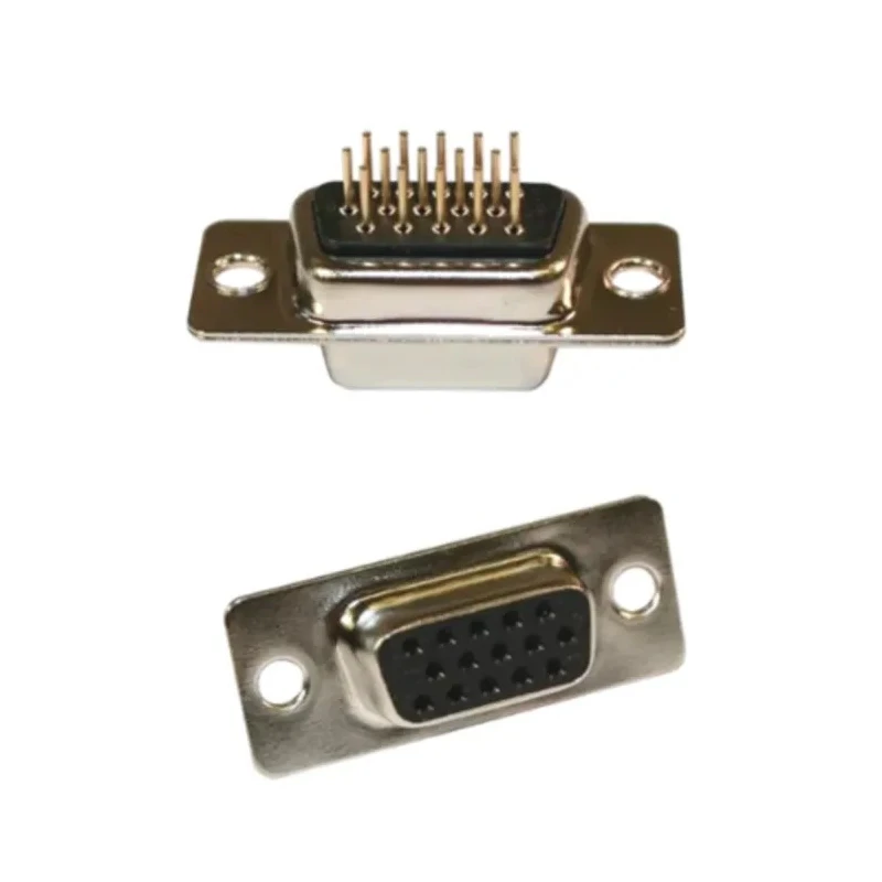Norcomp 15 Way Straight 2.29 mm Pitch Panel Mount D-Sub Connector Female 180-015-213R001