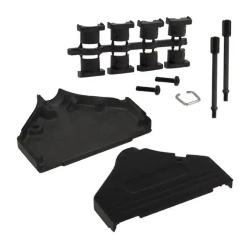 Norcomp 970 Series Zinc Straight D-Sub Backshell, 37 Way Strain Relief 970-037-040R011