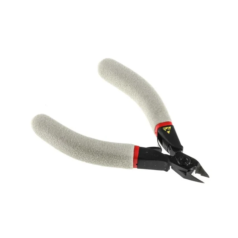Facom Diagonal ESD Safe Side Cutter 110mm Length 7mm Jaw Width Maximum Cutting Capacity 0.7mm Model 417.SPE