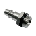 Legris Steel Pneumatic Quick Connect Coupling 1/4 in Male G 9087U08 13
