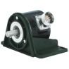 Baumer Mounting Angle for Encoder with Clamping Flange and Mounting Bore M3, Dimensions 68.5x66.5x120mm Z 119.017