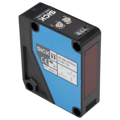 SICK Retroreflective Photoelectric Sensor, Block Sensor, 12 m Detection, PNP Output, IP66 IP67 WL280-2P4331