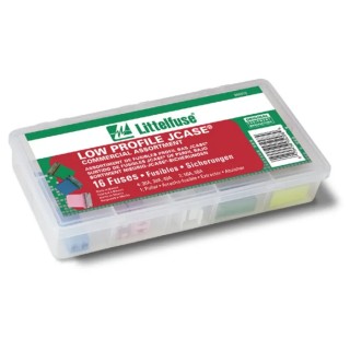 Littelfuse Blade Fuse Kit Low Profile JCASE Fuses ANSI/ESD S20 RoHS BS EN 61340 00940553Z