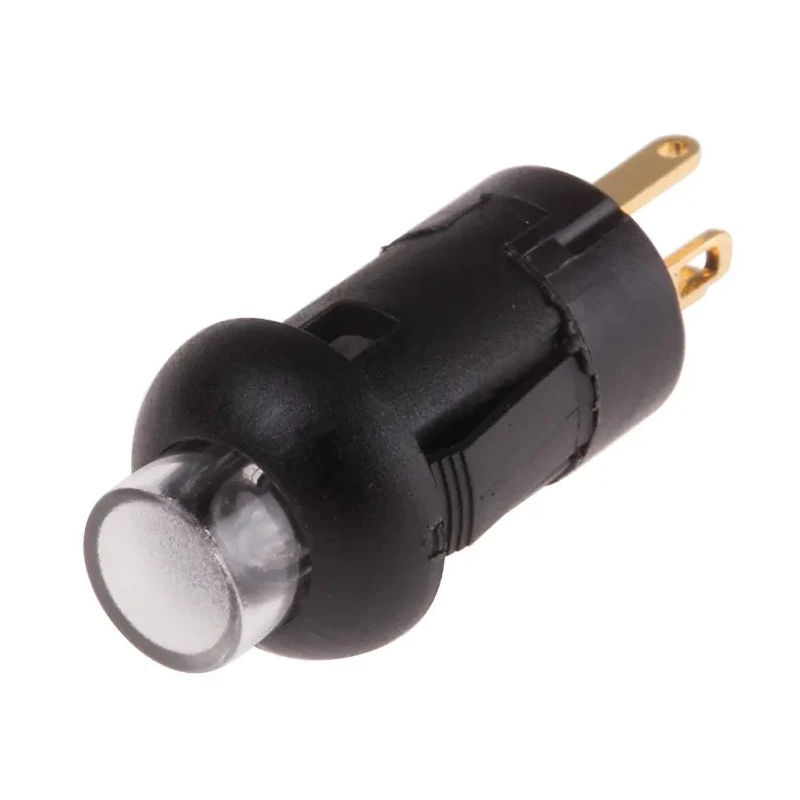 RS PRO Illuminated Miniature Push Button Switch Momentary PCB Mount 8 mm Cutout SPST Green LED 30V DC 30V AC 8207533P