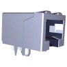 TE Connectivity 35338556 Series RJ45 Connector Female, PCB Mount, Cat3 Shielded Right Angle 6 Port 8 Way RJ45