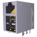 TE Connectivity RJ45 Connector Female, PCB Mount, Cat3 STP Shield Right Angle 1 Port 8 Way 6116151 Series