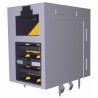 TE Connectivity RJ45 Connector Female, PCB Mount, Cat3 STP Shield Right Angle 1 Port 8 Way 6116151 Series