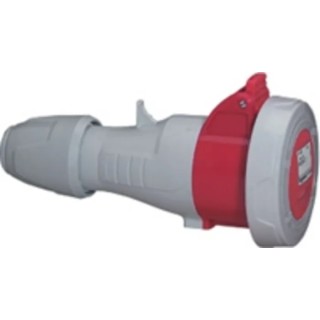 Legrand Industrial Power Connector P17 Tempra Pro 16A 415V IP66 IP67 Cable Mount Red 5 553 09