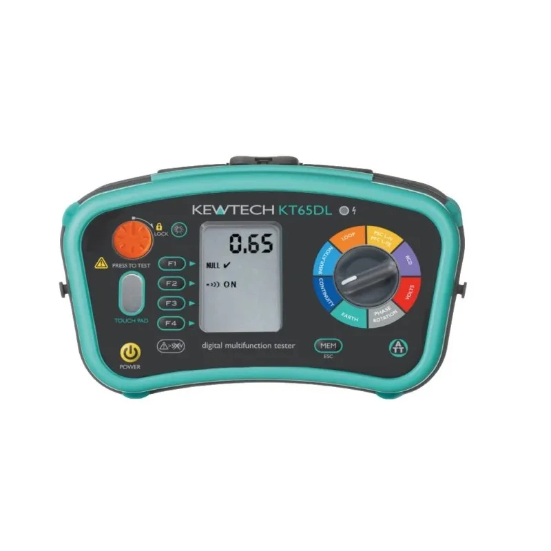 Kewtech Corporation Multifunction Tester 100V Earth Resistance Measurement USB KT65DL