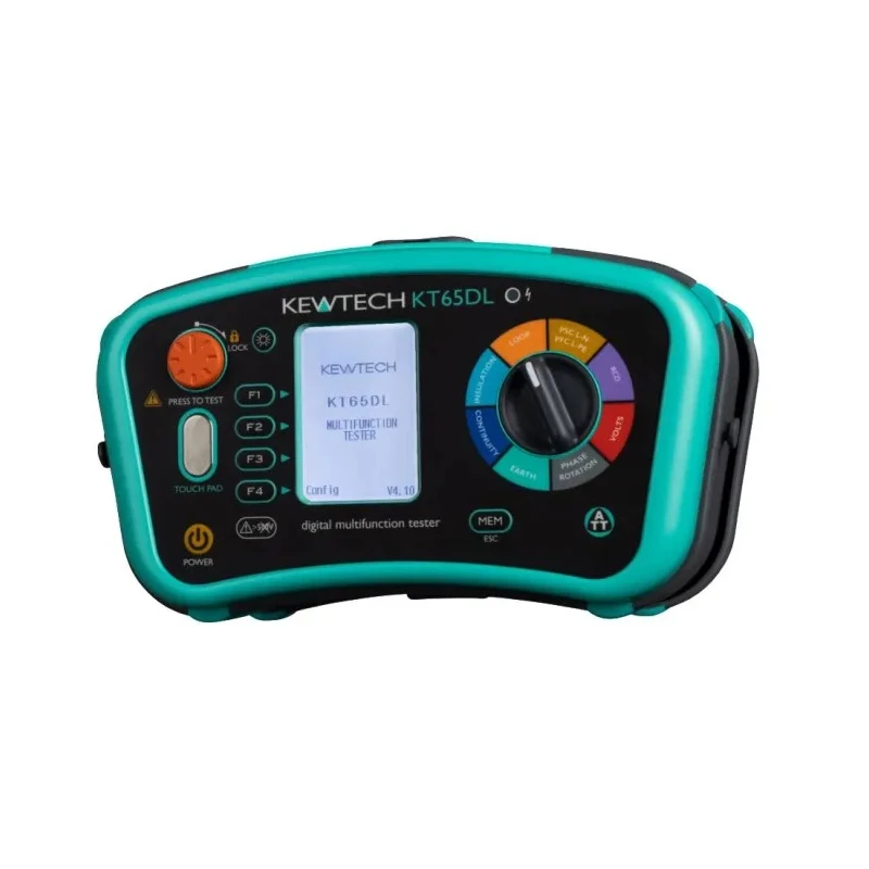 Kewtech Corporation Multifunction Tester 100V Earth Resistance Measurement USB KT65DL