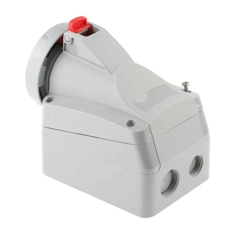 Legrand Industrial Power Connector Wall Mount 16A 415V IP66 IP67 Red P17 Tempra Pro 5 553 58
