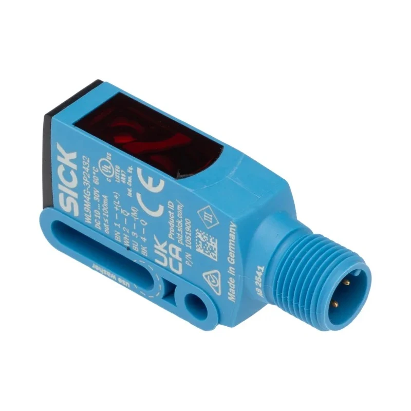SICK Retroreflective Photoelectric Sensor Block Type 5 m Detection Range PNP Output IP66 IP67 IP69K WL9M4G-3P2432