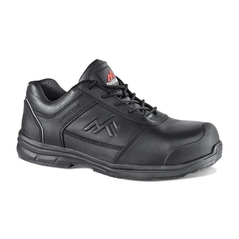 Rockfall Zinc Men's Black Non-Metallic Safety Shoes UK 14 EU 49 RF002/014