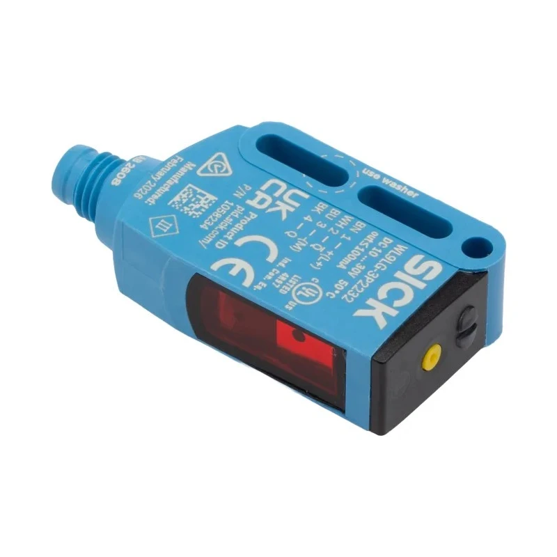 SICK Retroreflective Photoelectric Sensor Block Sensor 4.5 m Range PNP Output IP66 IP67 IP69K WL9LG-3P2232